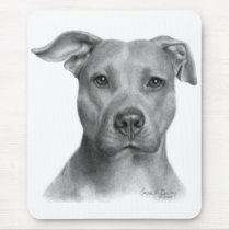 American Pit Bull Terrier Mouse Pads
