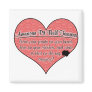 American Pit Bull Terrier Paw Prints Dog Humor Fridge Magnet