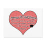 American Pit Bull Terrier Paw Prints Dog Humor Postcard