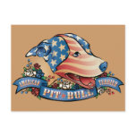 American Pit Bull Terrier Postcard