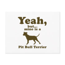 American Pit Bull Terrier Post Card