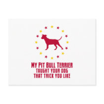 American Pit Bull Terrier Post Card