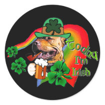 American Pit Bull Terrier Round Sticker