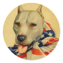 AMERICAN PIT BULL TERRIER STICKER by redvalley AMERICAN PIT BULL TERRIER STICKER