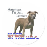 American Pit Bull Terriers : Large Stickers