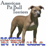 American Pit Bull Terriers  Paper Sculpture Photo Cutouts