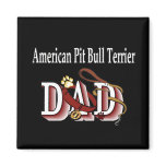 American Pit Bull Terrire Dad Magnet