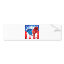 American Politics Concept Bumper Sticker