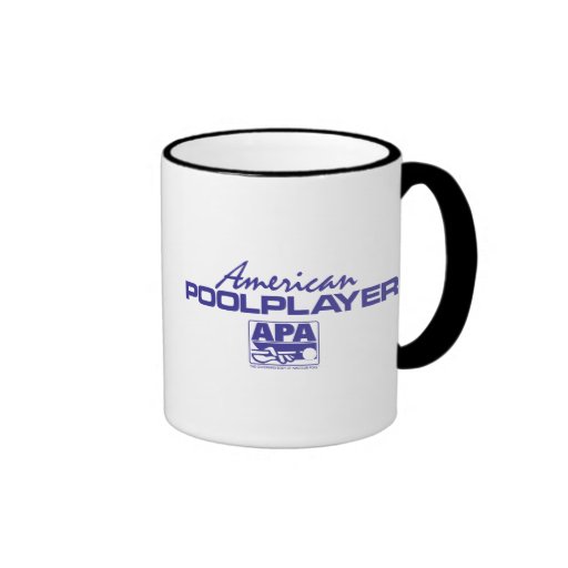 American Pool Player - Blue Coffee Mug