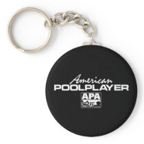 American Pool Player Key Chain