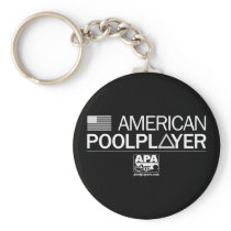 American Pool Player Key Chains