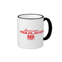 American Pool Player - Red Mugs
