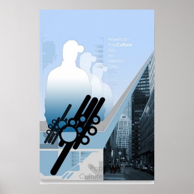 American Pop Culture Identity Crisis Print by DSD_Studios