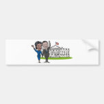 American President Barack and Michelle Obama Bumper Stickers