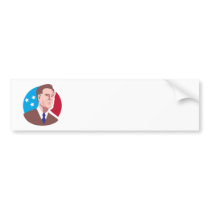 American Presidential Candidate Mitt Romney retro