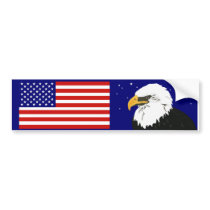 American Pride Bumper Sticker