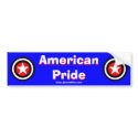 American Pride bumper stickers