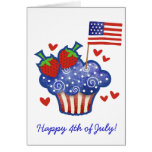 American Pride Cupcake Cards