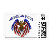 American Pride Eagle Postage Stamp