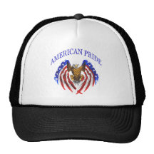 American Pride Eagle Trucker Hat