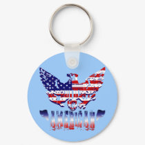 American Pride Keychain