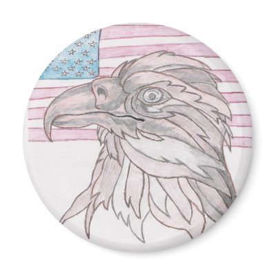 american pride fridge magnet by Blair7635