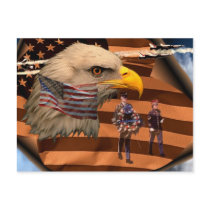 American Pride Postcard by Ken_R_F American Pride Postcard