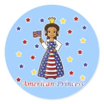 American Princess Sticker