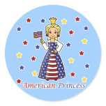 American Princess Stickers