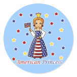 American Princess Sticker