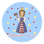 American Princess Stickers