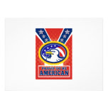American Proud Eagle Independence Day Poster Custom Announcement