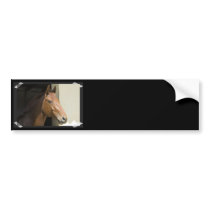 American Quarter Horse Bumper Sticker