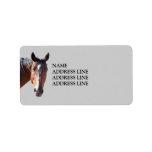 American Quarter Horse - Western Return Address Personalized Address Label