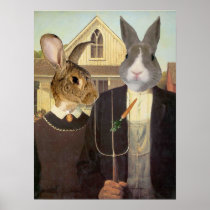 AMERICAN RABBIT POSTER posters