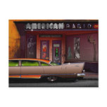 american radio postcards