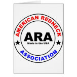 American Redneck Association Greeting Cards