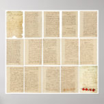 American Revolution 1783 Treaty of Paris All Pages Print