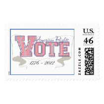American Rights "VOTE" 1776-2012 Stamp