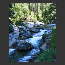 American River, Mountains, Portrait posters