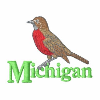 American Robin embroideredshirt