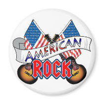 American Rock and Roll magnets