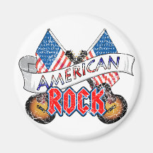 American Rock Refrigerator Magnets
