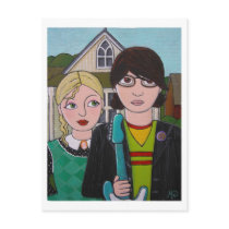 american rockers postcards
