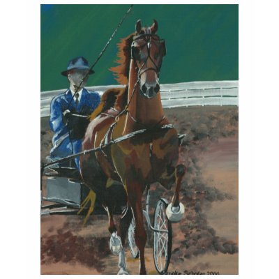 American Saddlebred - Fine Harness T Shirt by BaSparkle26
