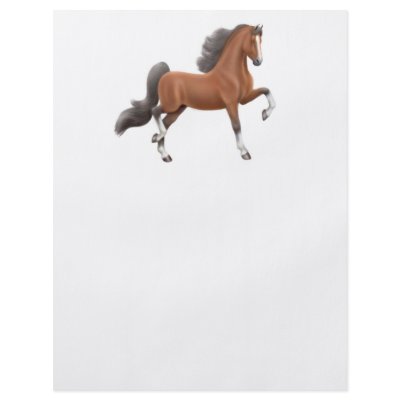 American Saddlebred Flyer by twopurringcats