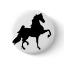 American Saddlebred Horse buttons by suziec American Saddlebred Horse buttons