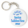 American Saddlebred Horse Owner Key Chains