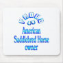 American Saddlebred Horse Owner Mouse Pad