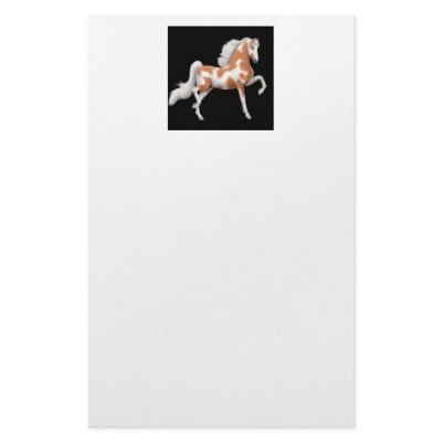 American Saddlebred Horse Stationery by twopurringcats